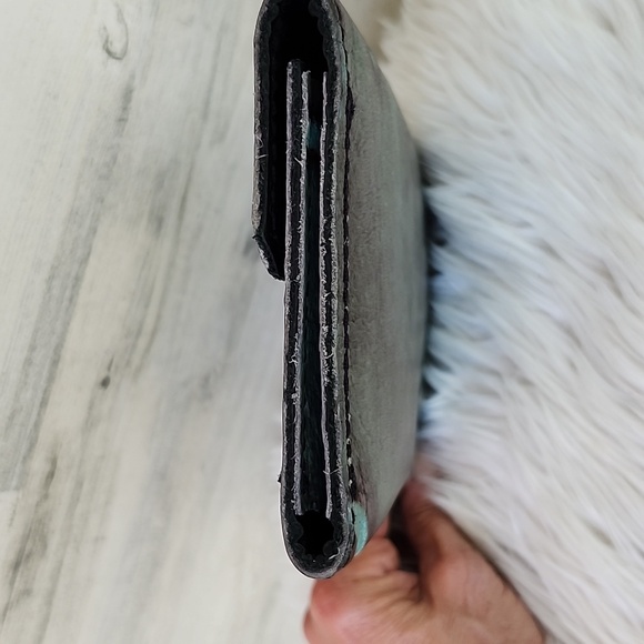 NWOT BOUTIQUE LEATHER COMPANY LARGE CLUTCH/WALLET - Picture 5 of 11